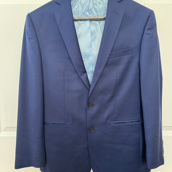 Slim Fit Super 110 Suit w/ 2 pants - Blazer 38S Pants W34L29